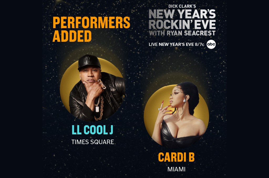 LL Cool J и Cardi B добавлены в состав «New Year’s Rockin’ Eve»