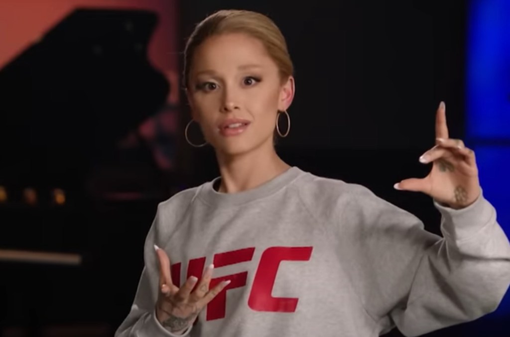 Ариана Гранде подделала промо Селин Дион НФЛ песней UFC